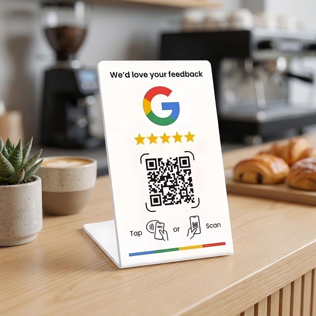 Google Review Stand