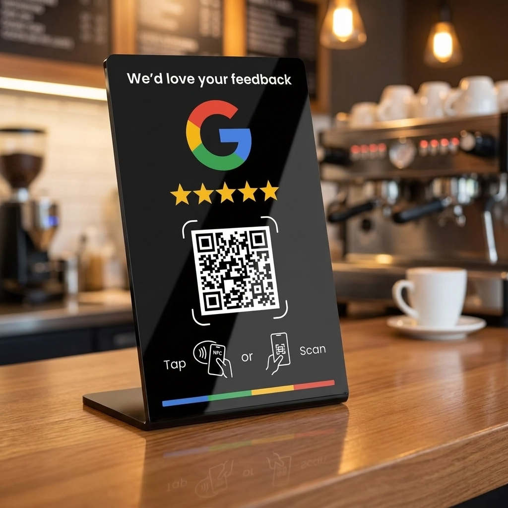 Google Review Stand