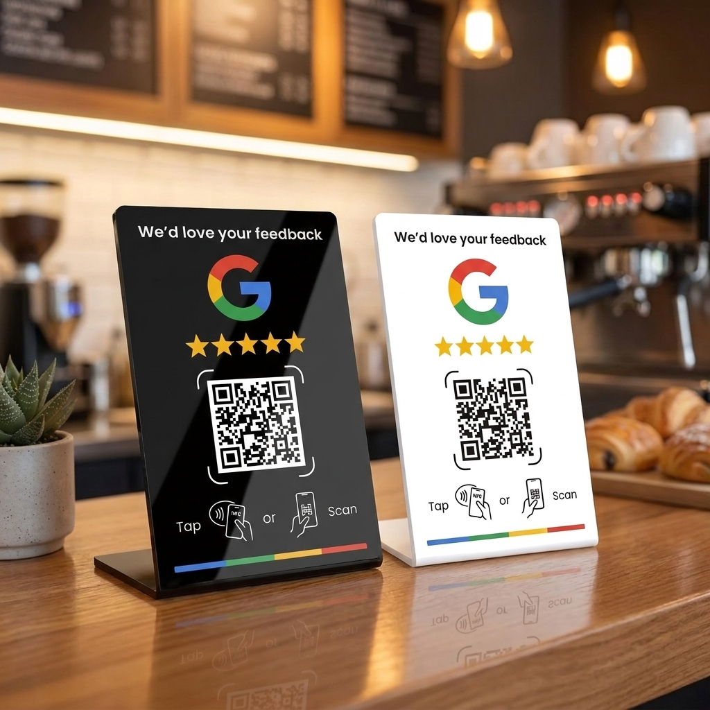 Google Review Stand